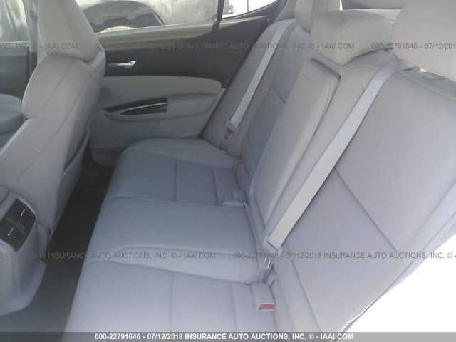 19UUB3F58FA004883 - 2015 ACURA TLX TECH WHITE photo 8