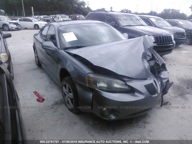 2G2WP552271108152 - 2007 PONTIAC GRAND PRIX GRAY photo 1