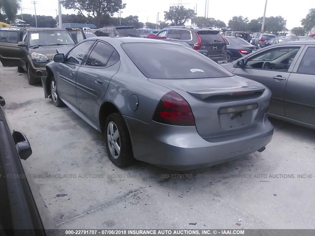 2G2WP552271108152 - 2007 PONTIAC GRAND PRIX GRAY photo 3