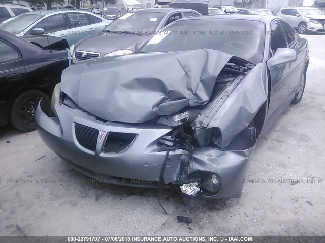 2G2WP552271108152 - 2007 PONTIAC GRAND PRIX GRAY photo 6
