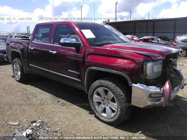 3GTU2NEC2GG306361 - 2016 GMC SIERRA K1500 SLT MAROON photo 1