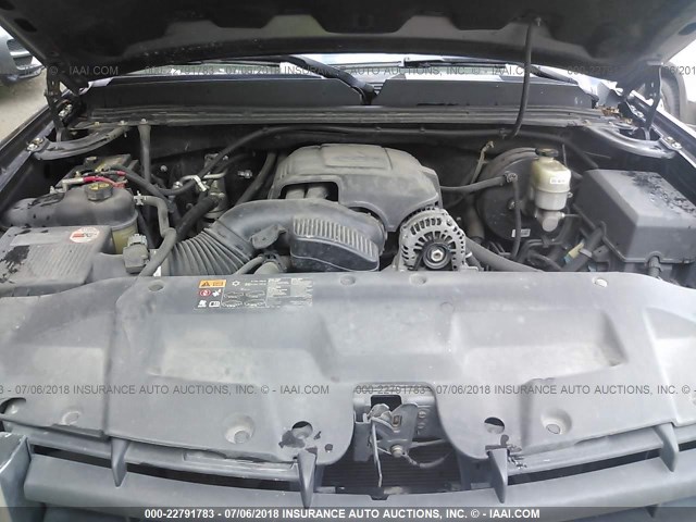 3GTP1VE00BG321892 - 2011 GMC SIERRA C1500 SLE GRAY photo 10