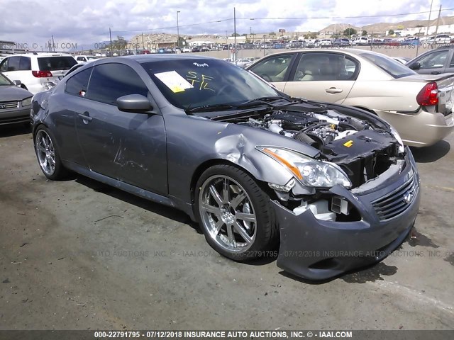 JNKCV64E78M106519 - 2008 INFINITI G37 JOURNEY/SPORT SILVER photo 1