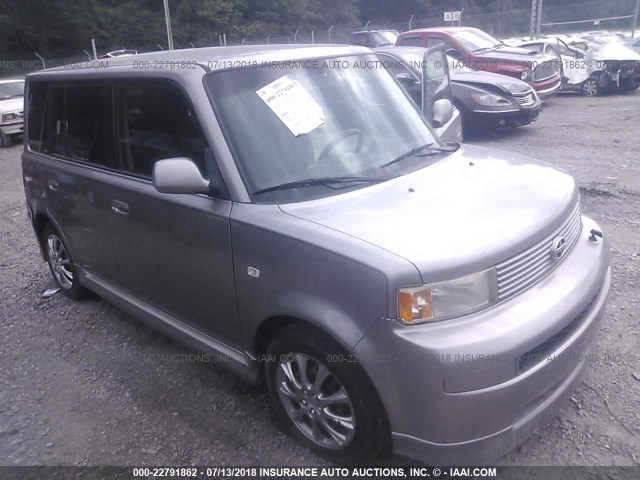 JTLKT324X64070791 - 2006 TOYOTA SCION XB Silber Foto 1