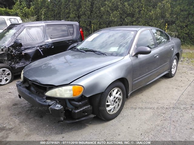 1G2NF52F04M549915 - 2004 PONTIAC GRAND AM SE1 GRAY photo 2