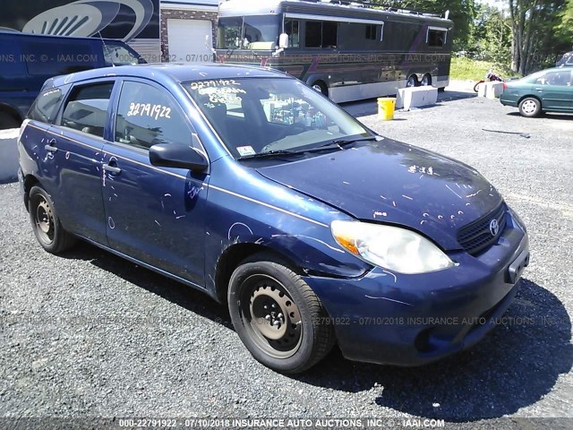 2T1KR32E18C691324 - 2008 TOYOTA COROLLA MATRIX XR BLUE photo 1