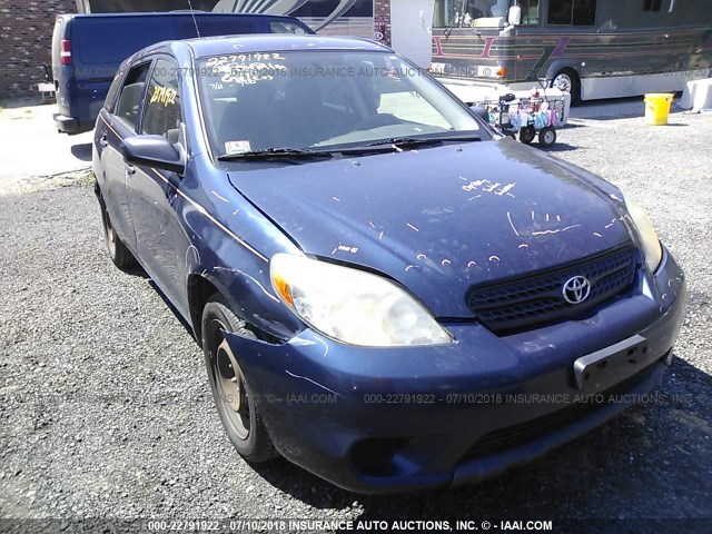 2T1KR32E18C691324 - 2008 TOYOTA COROLLA MATRIX XR BLUE photo 6