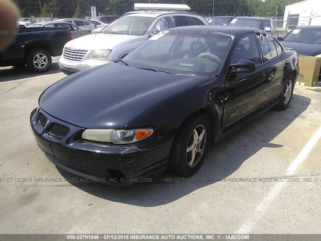 1G2WR52142F194359 - 2002 PONTIAC GRAND PRIX GTP BLACK photo 2