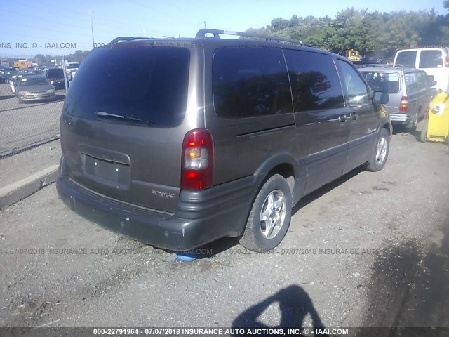 1GMDX13E44D265864 - 2004 PONTIAC MONTANA LUXURY BROWN photo 4