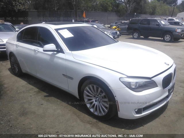 WBAKA8C51ACY35906 - 2010 BMW 750 I WHITE photo 1