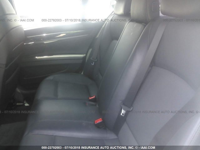 WBAKA8C51ACY35906 - 2010 BMW 750 I WHITE photo 8