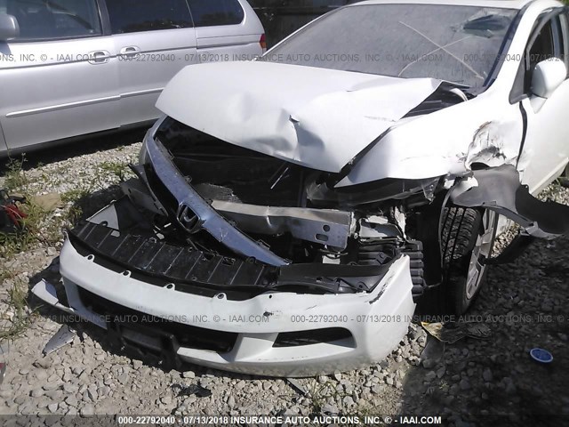 2HGFA1F9XBH537624 - 2011 HONDA CIVIC EXL თეთრი ფოტო 6