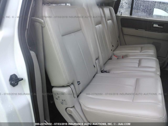 1FMJK1G56DEF19726 - 2013 FORD EXPEDITION EL XL WHITE photo 8