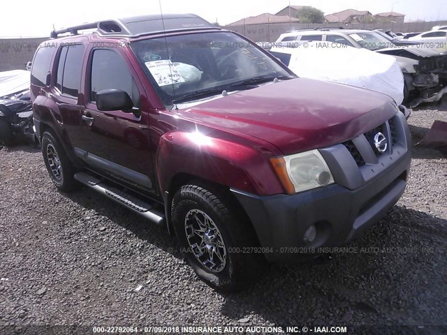 5N1AN08U26C543432 - 2006 NISSAN XTERRA OFF ROAD/S/SE RED photo 1