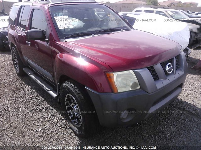 5N1AN08U26C543432 - 2006 NISSAN XTERRA OFF ROAD/S/SE RED photo 6