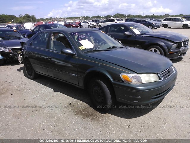 4T1BG22K21U109189 - 2001 TOYOTA CAMRY CE/LE/XLE 绿色 照片 1