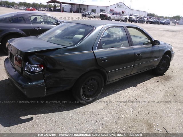 4T1BG22K21U109189 - 2001 TOYOTA CAMRY CE/LE/XLE 绿色 照片 4