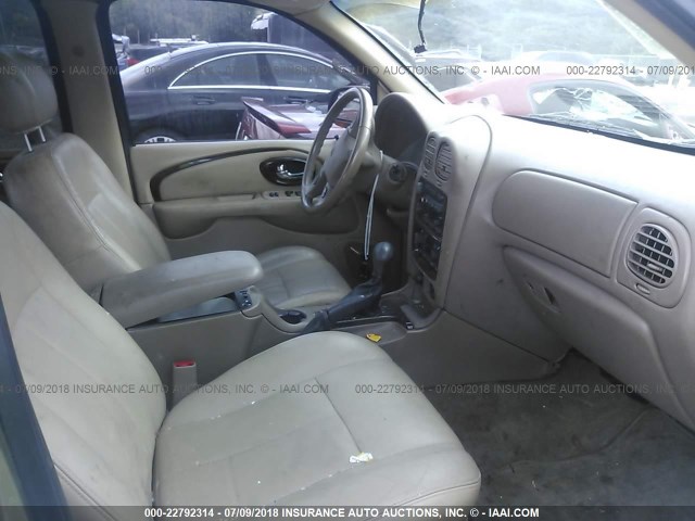 5GAES13P042291366 - 2004 BUICK RAINIER CXL TAN photo 5