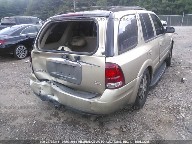 5GAES13P042291366 - 2004 BUICK RAINIER CXL TAN photo 6