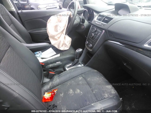 KL4CJFSBXGB696502 - 2016 BUICK ENCORE CONVENIENCE Қызыл фото 5