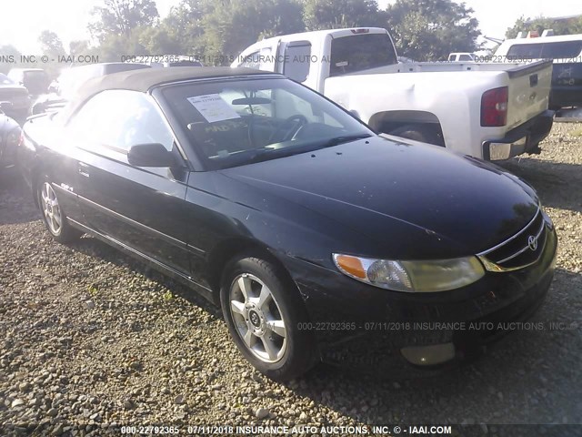 2T1FF28P3YC390258 - 2000 TOYOTA CAMRY SOLARA SE/SLE შავი ფოტო 1