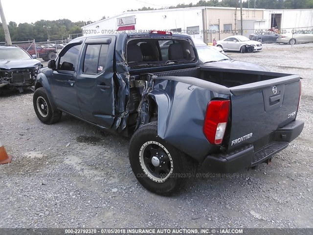 1N6AD0EV4DN736443 - 2013 NISSAN FRONTIER S/SV/SL/PRO-4X BLUE photo 3