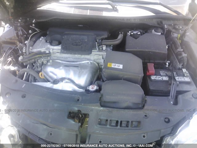 4T1BF1FK6HU785405 - 2017 TOYOTA CAMRY LE/XLE/SE/XSE 黑色 照片 10