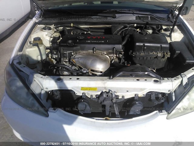 4T1BE32K72U006363 - 2002 TOYOTA CAMRY LE/XLE/SE Ağ foto 10