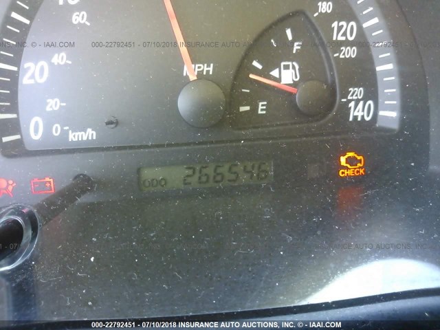 4T1BE32K72U006363 - 2002 TOYOTA CAMRY LE/XLE/SE Ağ foto 7