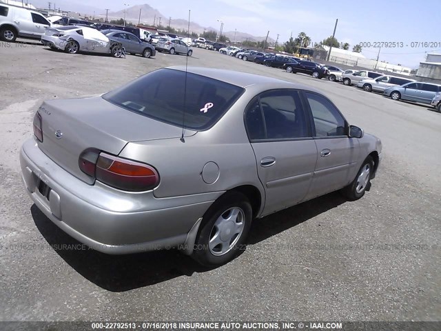1G1NE52J1Y6146046 - 2000 CHEVROLET MALIBU LS თაფლისფერი ფოტო 4