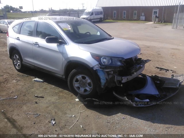 2HKRM3H30EH549087 - 2014 HONDA CR-V LX SILVER photo 1