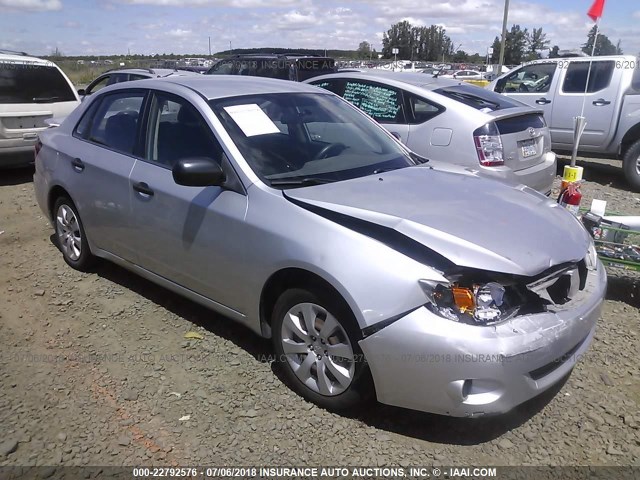 JF1GE61678G529170 - 2008 SUBARU IMPREZA 2.5I SILVER photo 1