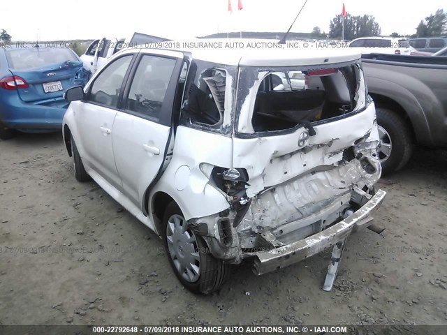 JTKKT624360157395 - 2006 TOYOTA SCION XA WHITE photo 3