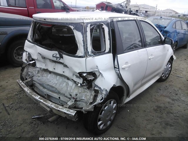 JTKKT624360157395 - 2006 TOYOTA SCION XA WHITE photo 4