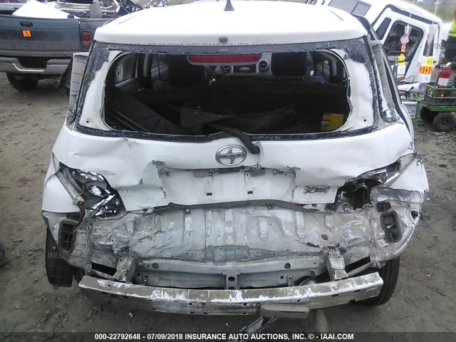 JTKKT624360157395 - 2006 TOYOTA SCION XA WHITE photo 6