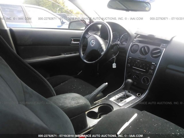 1YVHP80C885M31668 - 2008 MAZDA 6 I WHITE photo 5