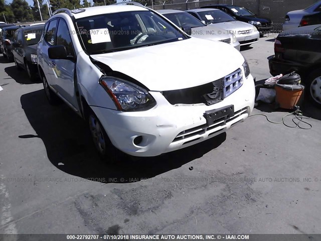 JN8AS5MT6FW151869 - 2015 NISSAN ROGUE SELECT S WHITE photo 1