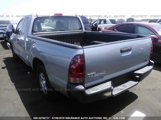 5TFTX4CN1FX057993 - 2015 TOYOTA TACOMA ACCESS CAB Silber Foto 3