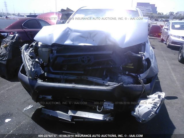 5TFTX4CN1FX057993 - 2015 TOYOTA TACOMA ACCESS CAB Silber Foto 6