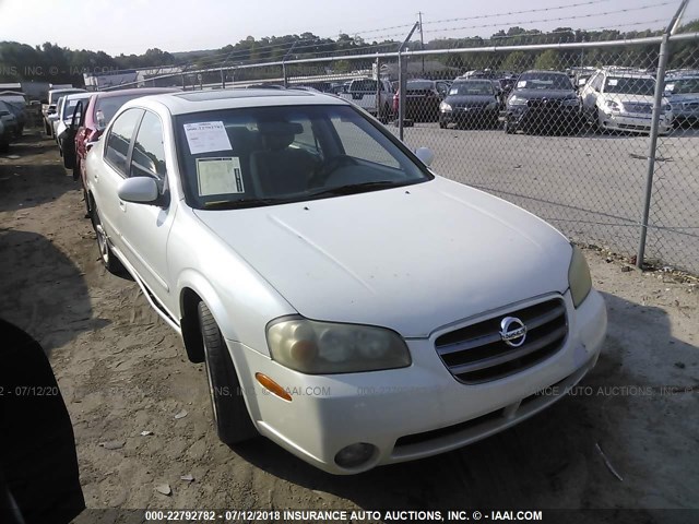 JN1DA31D43T503585 - 2003 NISSAN MAXIMA GLE/GXE/SE WHITE photo 1