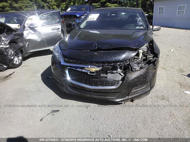 1G11C5SL1EF188346 - 2014 CHEVROLET MALIBU 1LT BLACK photo 6