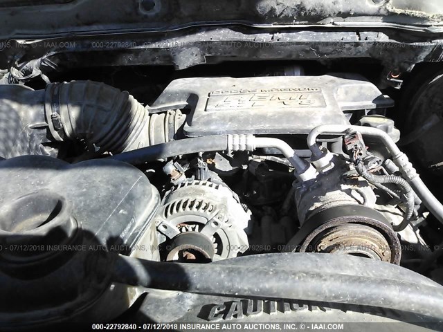 3D7KU28D63G759550 - 2003 DODGE RAM 2500 ST/SLT 银色 照片 10