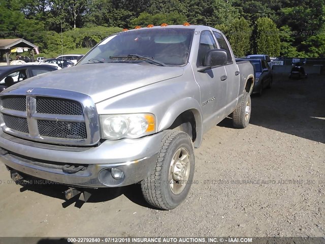 3D7KU28D63G759550 - 2003 DODGE RAM 2500 ST/SLT 银色 照片 2