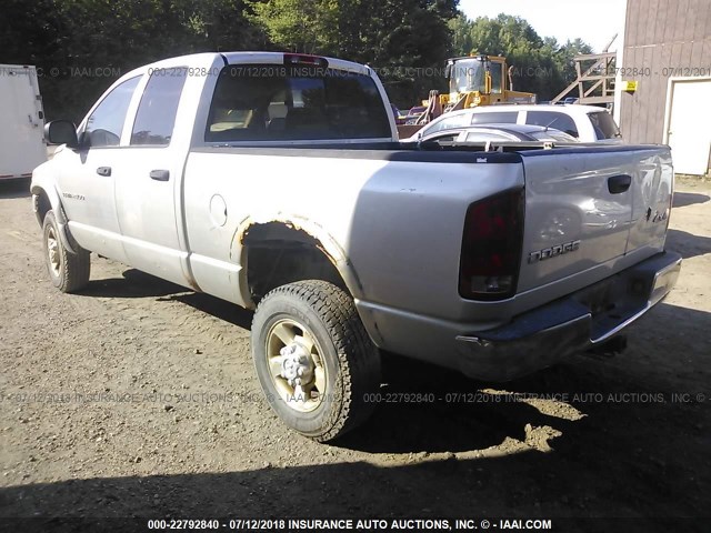 3D7KU28D63G759550 - 2003 DODGE RAM 2500 ST/SLT 银色 照片 3