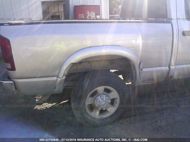 3D7KU28D63G759550 - 2003 DODGE RAM 2500 ST/SLT 银色 照片 6