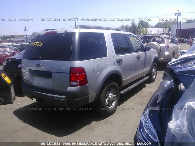 1FMZU72K83UB62812 - 2003 FORD EXPLORER XLS/XLS SPORT SILVER photo 4