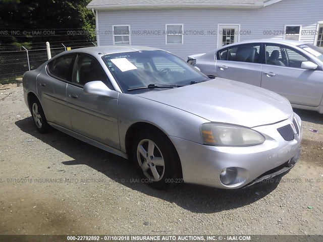 2G2WP552361260987 - 2006 PONTIAC GRAND PRIX SILVER photo 1