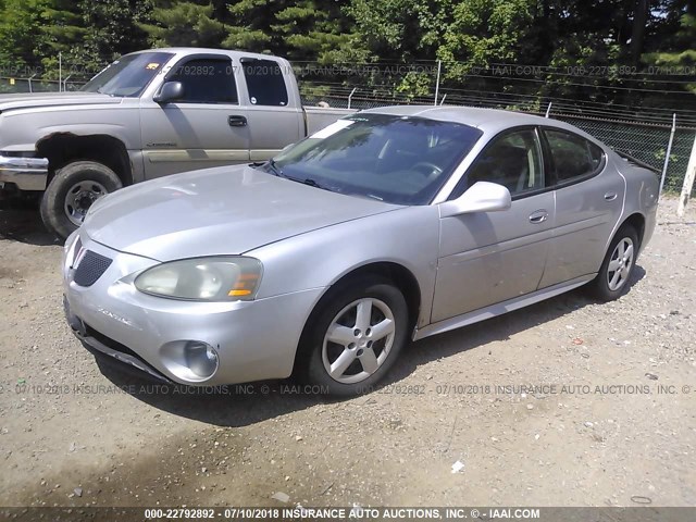 2G2WP552361260987 - 2006 PONTIAC GRAND PRIX SILVER photo 2
