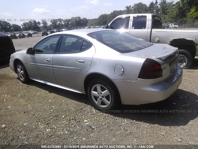 2G2WP552361260987 - 2006 PONTIAC GRAND PRIX SILVER photo 3