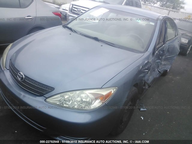 4T1BE30K23U712452 - 2003 TOYOTA CAMRY LE/XLE/SE 蓝色 照片 2